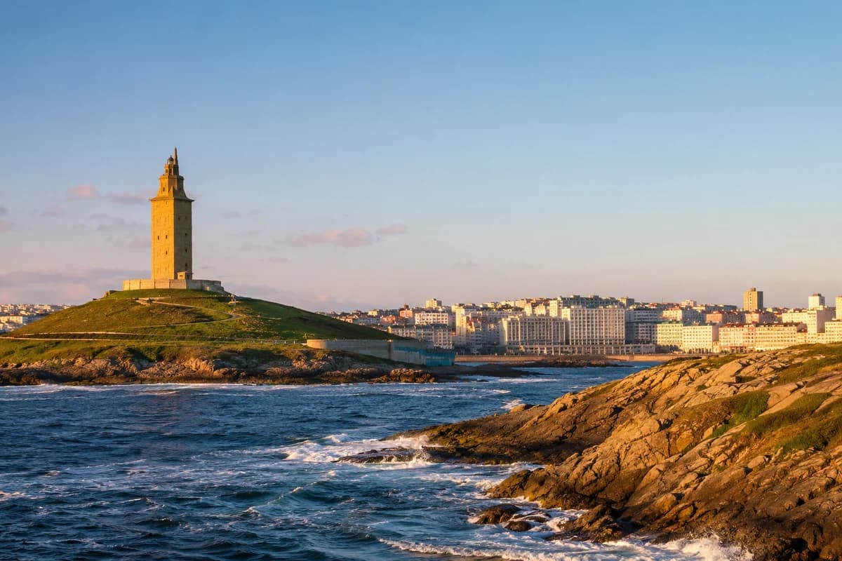 Vista de A Coruña, A Coruña