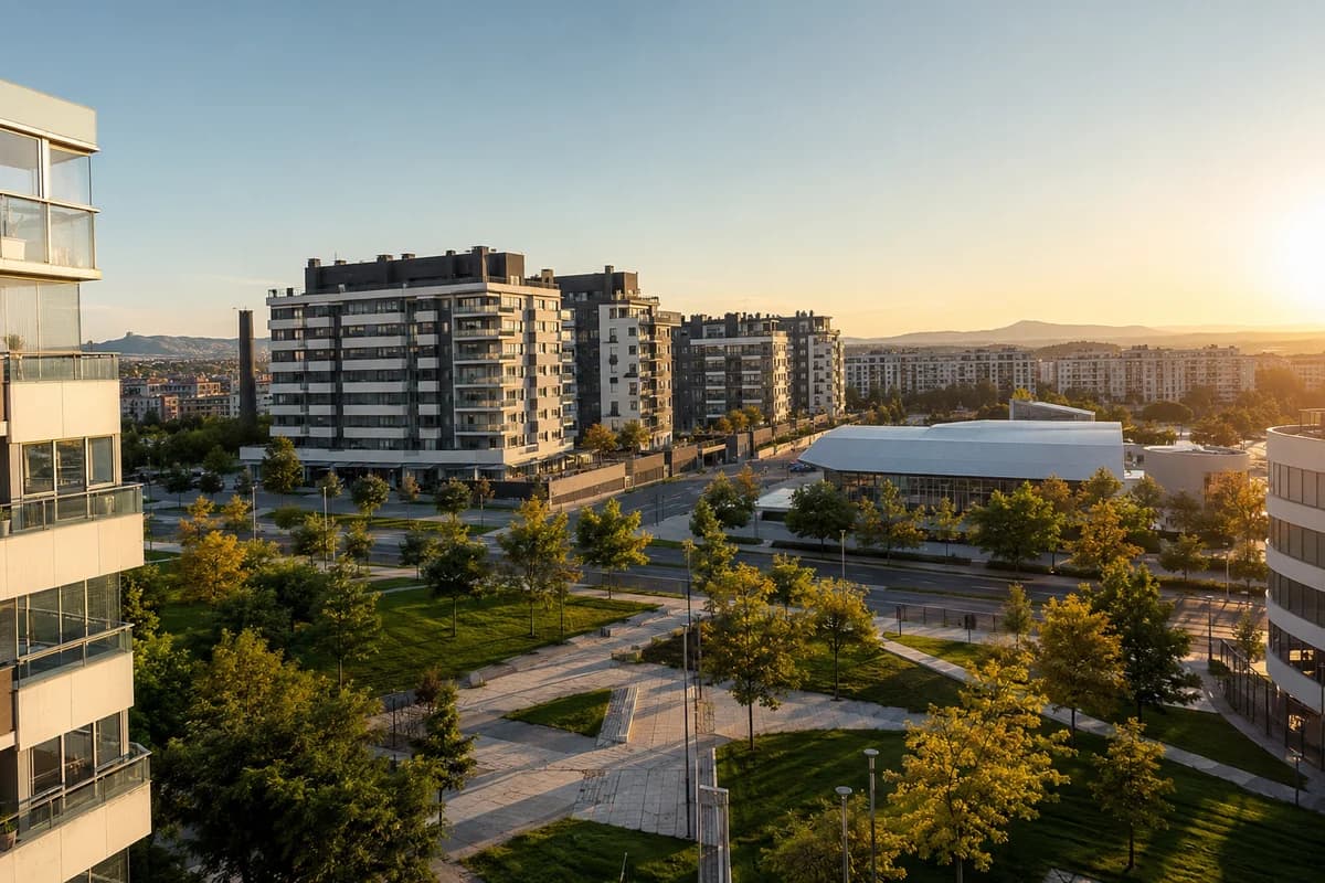 Vista de Fuenlabrada, Madrid