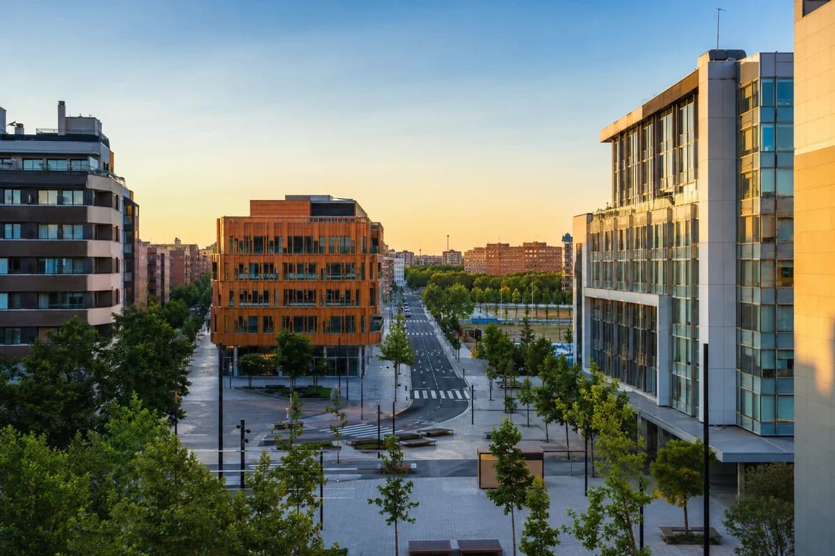 Vista de Getafe, Madrid