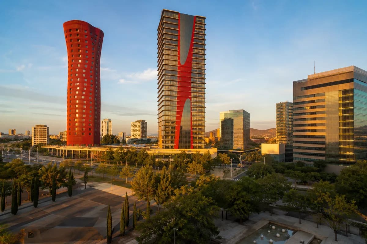 Vista de L'Hospitalet de Llobregat, Barcelona