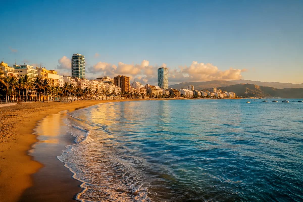 Vista de Las Palmas de Gran Canaria, Las Palmas