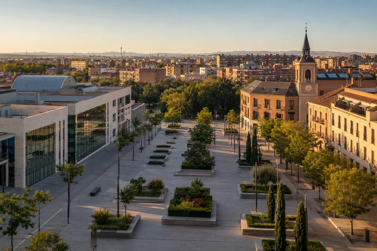 Vista de Leganés, Madrid