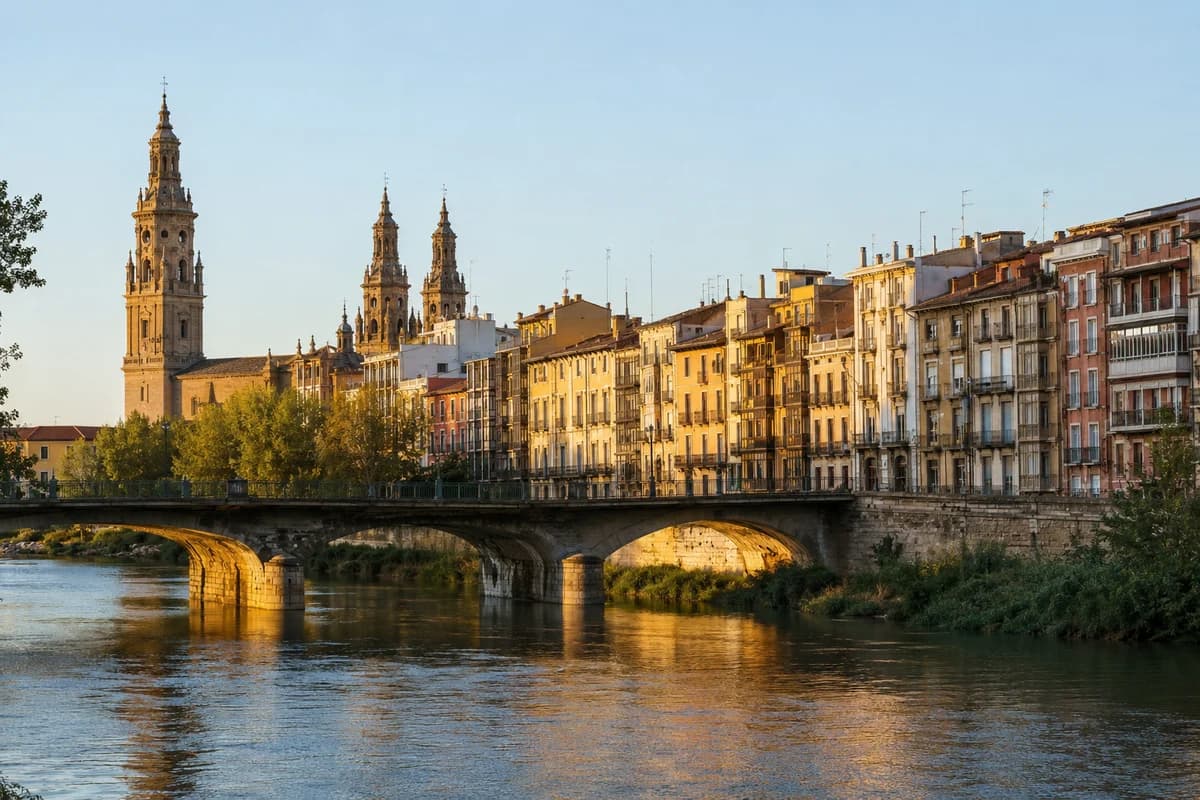 Vista de Logroño, La Rioja