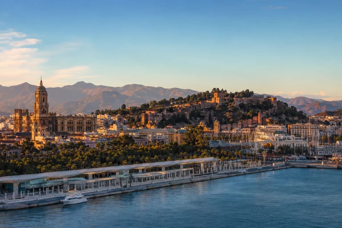 Vista de Málaga, Málaga