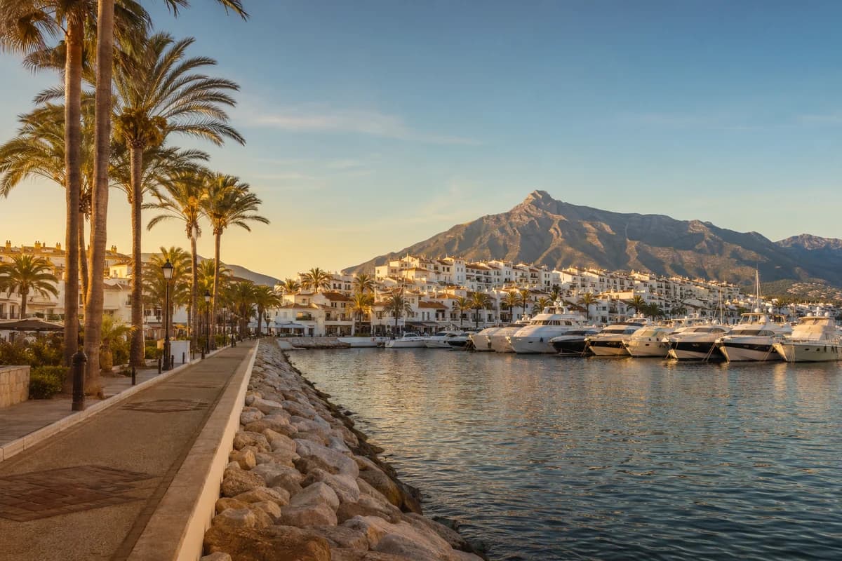 Vista de Marbella, Málaga