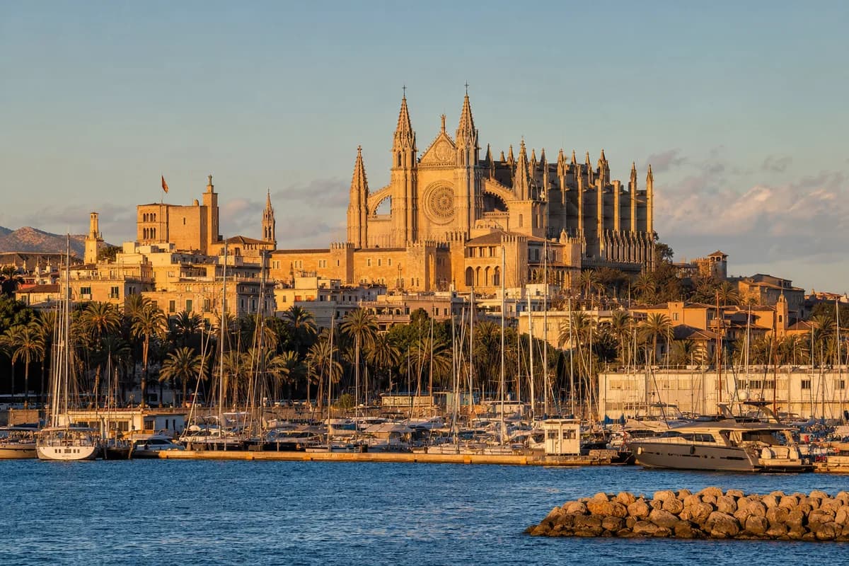 Vista de Palma de Mallorca, Baleares